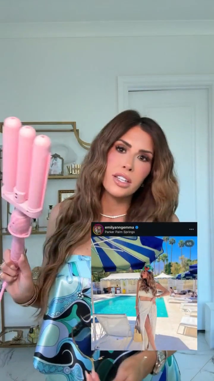 A LOT of you have asked for a tutorial of how I wave my hair!🩵 I have used this same tool for years and love the way my waves look with larger barrels! These products will help make them more smooth!

Mermaid waves
Hair tutorial
Wavy hair tutorial
Summer hairstyle
Emily Ann Gemma

#LTKgrwm #LTKBeauty #LTKSeasonal