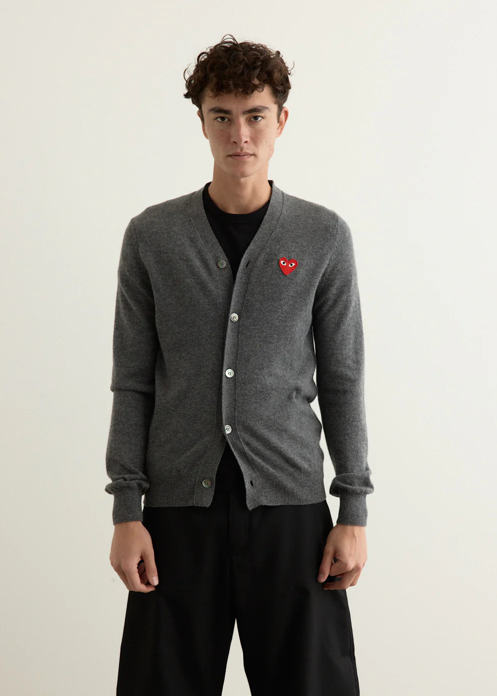 Red Heart V-Neck Cardigan | Incu