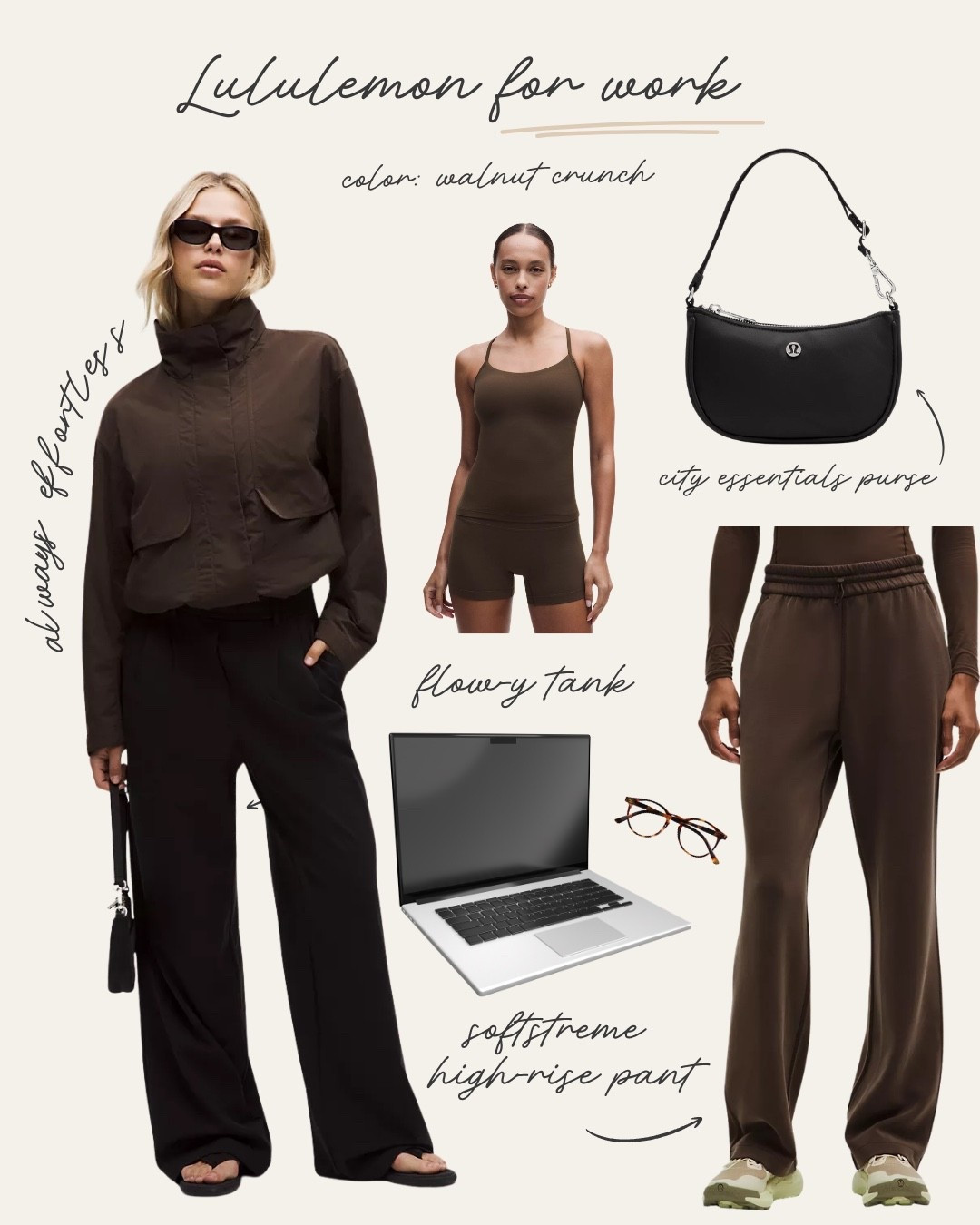 Brown monochromatic work outfit from lululemon!

#LTKselfcare #LTKActive #LTKWorkwear