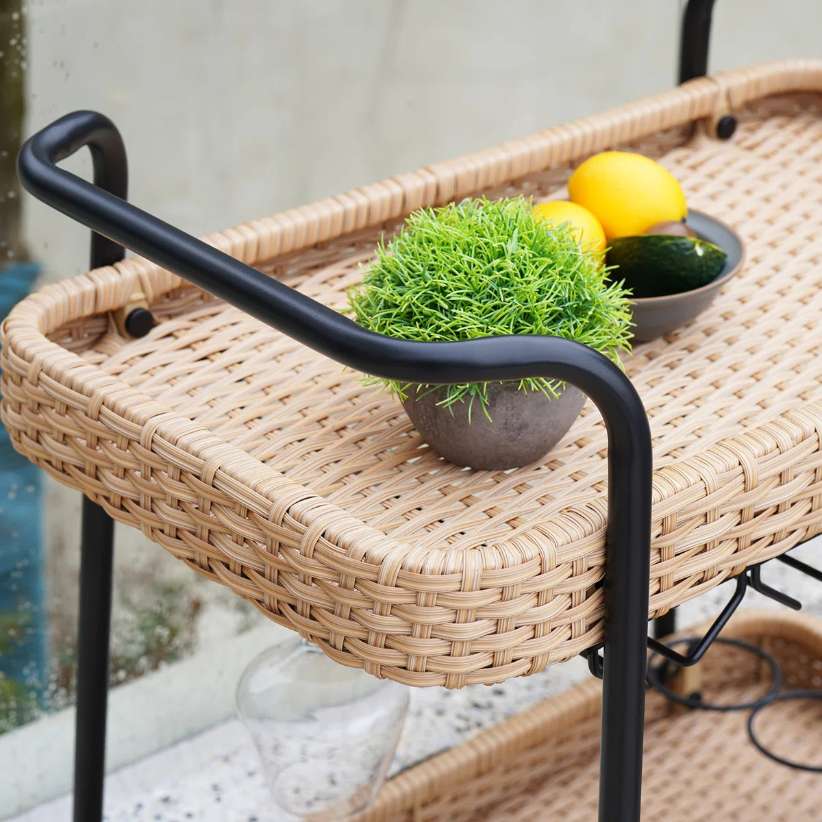 Bywaters Metal Bar Cart | Wayfair North America