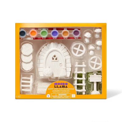 Halloween Craft Ceramic Pumpkin Décor Painting Kit - Mondo Llama™ | Target