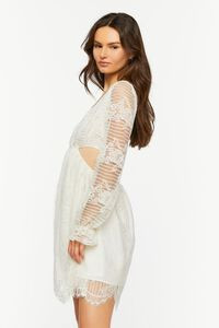 Lace Surplice Cutout Mini Dress | Forever 21 (US)