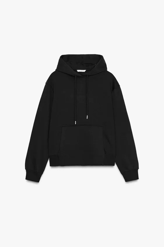 BASIC HOODIE SWEATSHIRT | Zara US