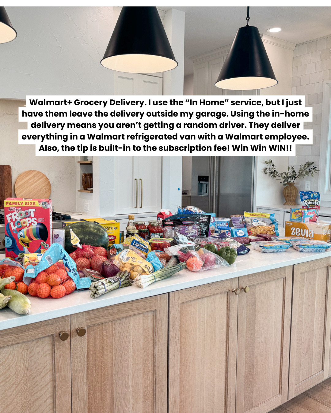 We’ve been loving Walmart+ delivery. Fast, cold, and super convenient with kids.

Walmart grocery haul, family grocery ideas, stocked kitchen, mom meal prep 

 #LTKSeasonal #LTKHome #LTKFamily