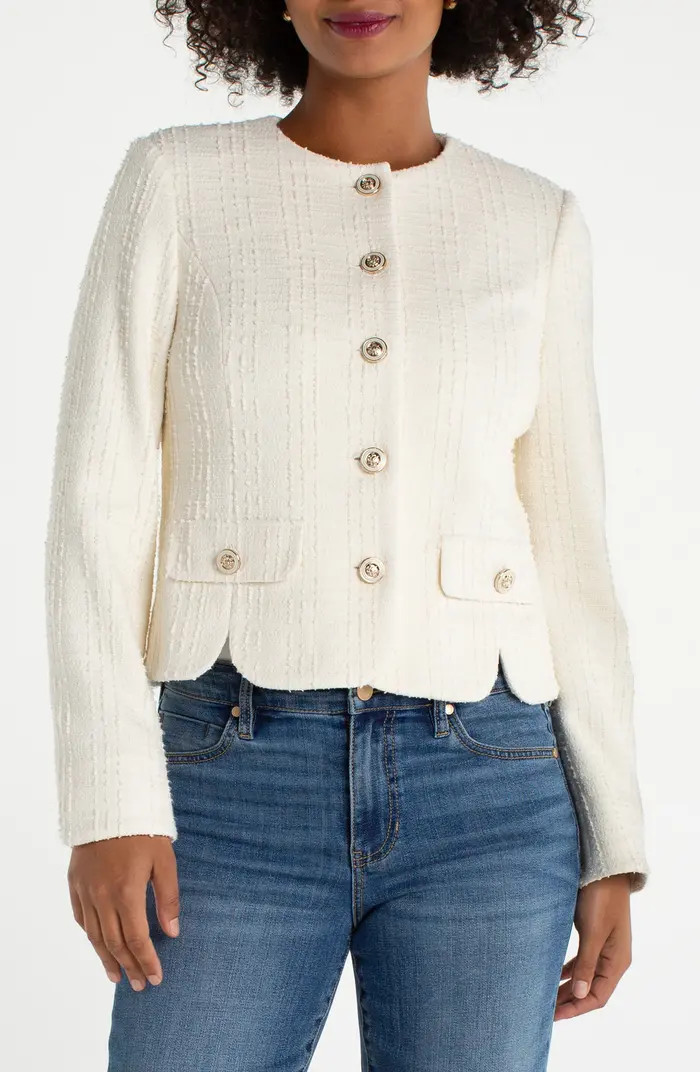 Scallop Trim Jacket | Nordstrom