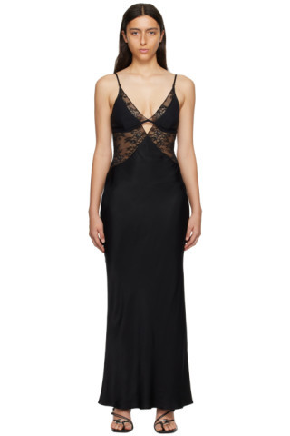 Black Nora Maxi Dress | SSENSE