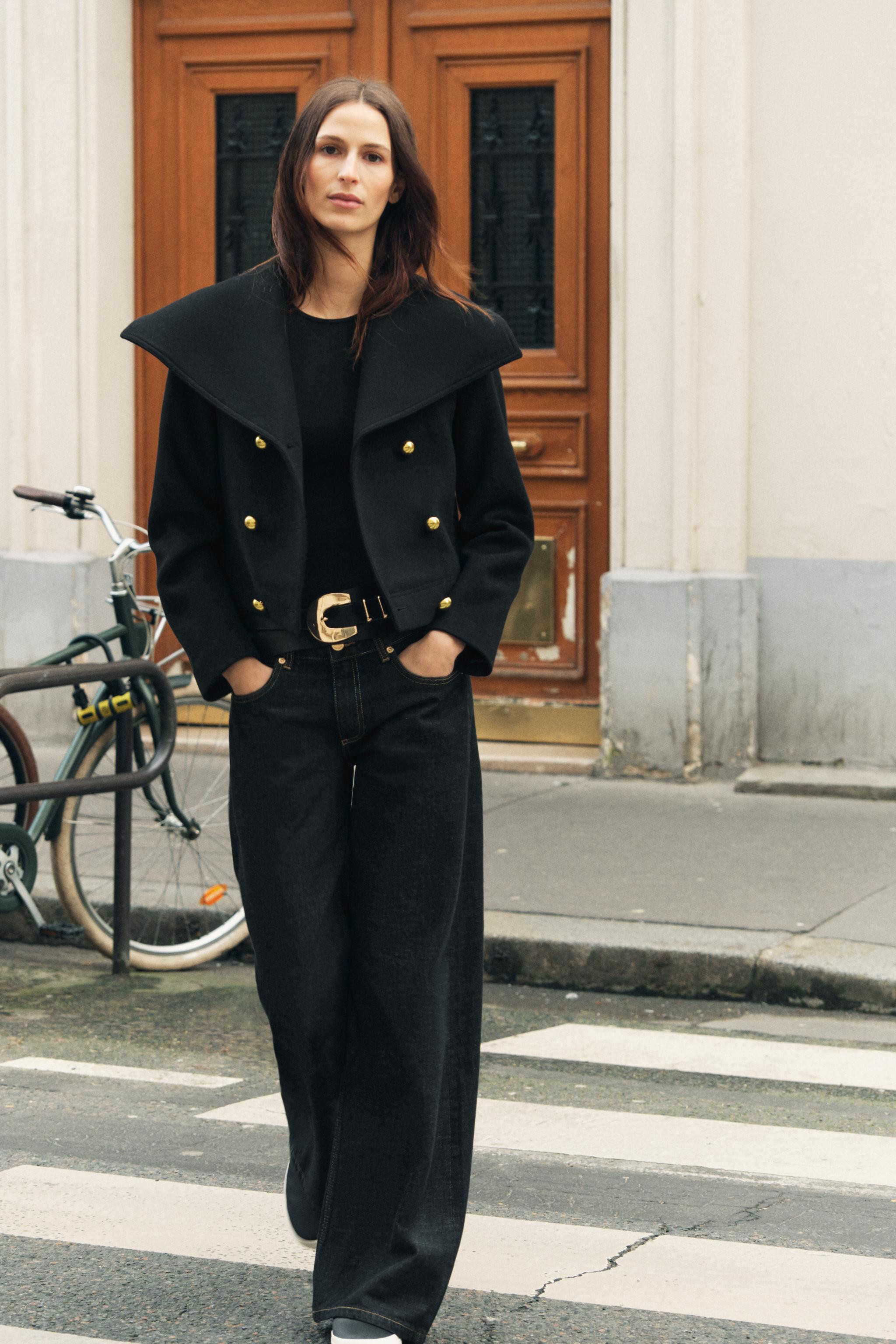 WOOL BLEND JACKET ZW COLLECTION | Zara US