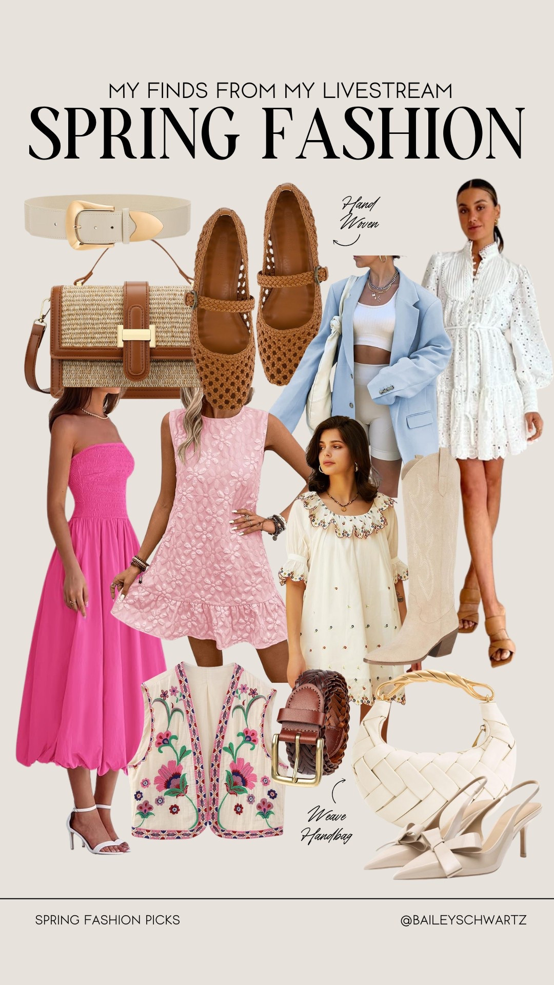 spring fashion finds from my amazon livestream 

#LTKSeasonal #LTKStyleTip #LTKFindsUnder100