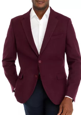 Tweed Solid Sport Coat | Belk