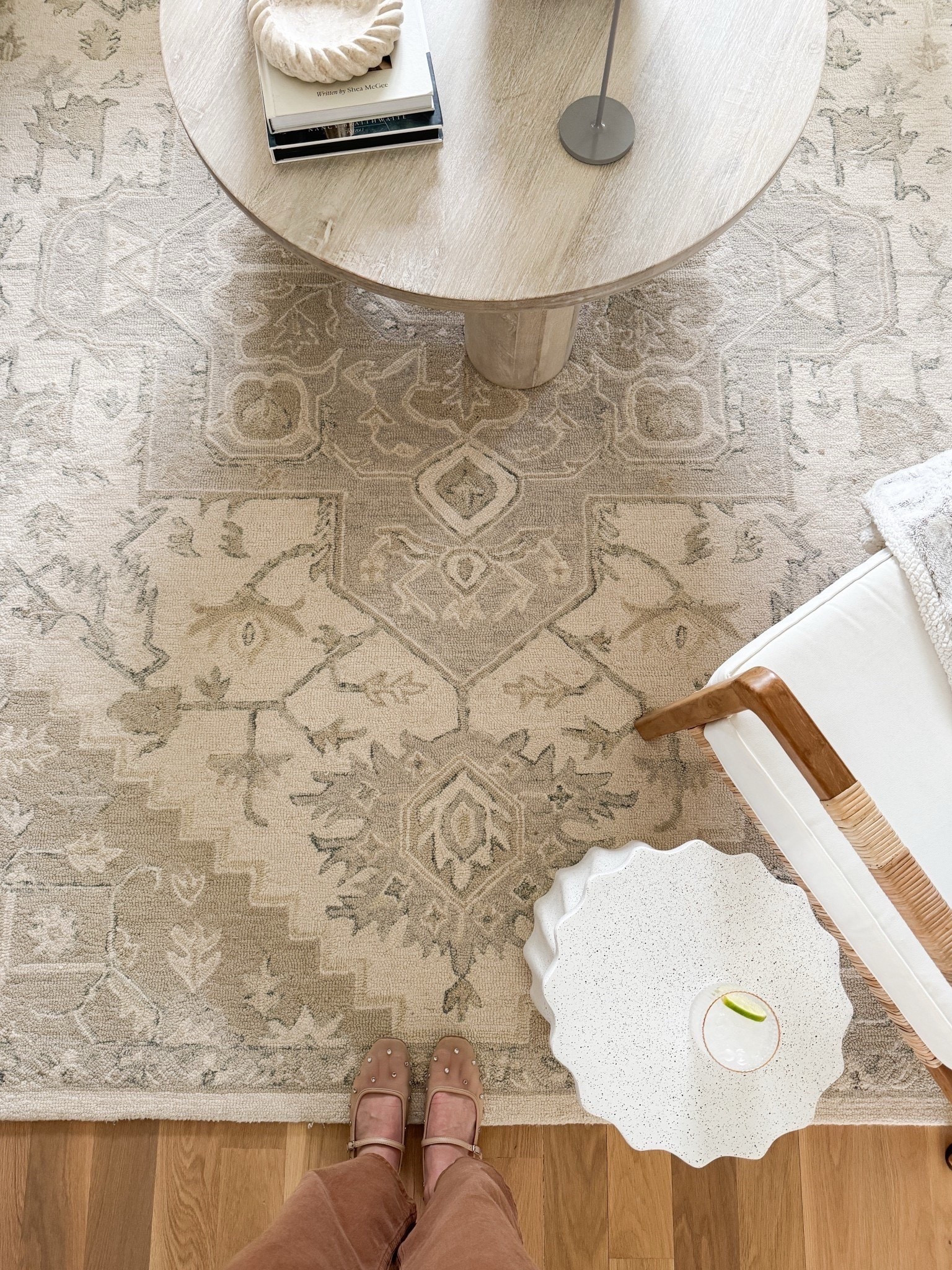 My beige & ivory area rug is still 60% off an in stock in 8x10! Perfect neutral base, so soft and highly durable. 


#LTKHome #LTKSaleAlert