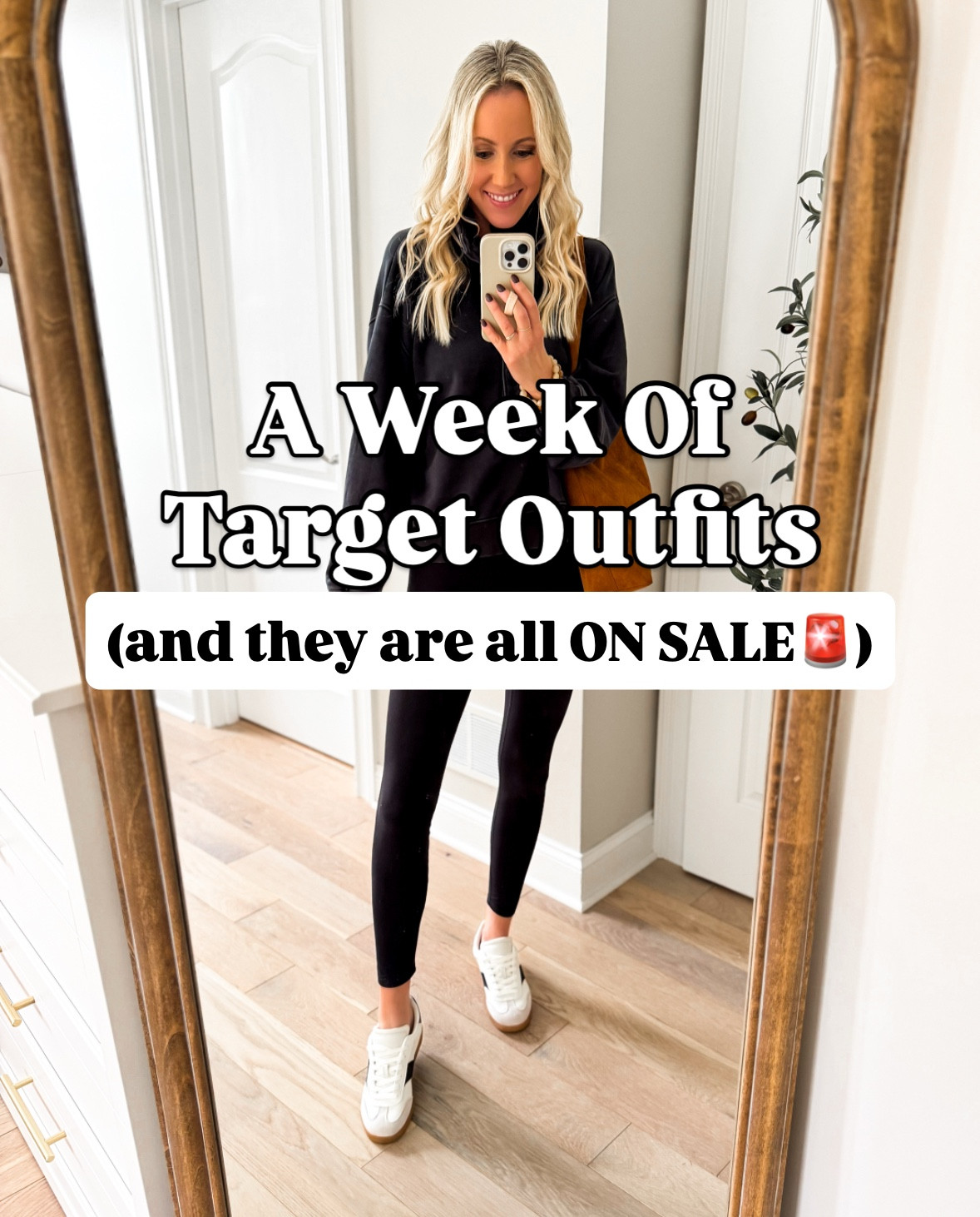 A week of Target outfits + they are all ON SALE🚨What I’m actually wearing as a 36 year old SAHM of two! A few go-to outfits for me! All realistic and affordable! Outfits I did not have to put much thought into and turned out cute IMO! The high rise wide leg jeans that are giving JCrew- for only $19! Length options‼️My fave chambray shirt that covers the bum and actually has length to it! How cute is this super soft teddy bear sweatshirt for fall? These straight leg cargos are a 10/10- what I shared in this morning’s reel! This collared pullover and these wide leg sweatpants will be worn on repeat when the temps cool down a little! And this half zip sweatshirt has length and is so buttery soft! What’s your favorite Target outfit idea for the week?👇🏻 

#LTKWorkwear #LTKFindsUnder50 #LTKSaleAlert