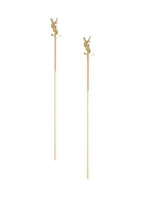 Opyum Threader Metal Earrings | Saks Fifth Avenue