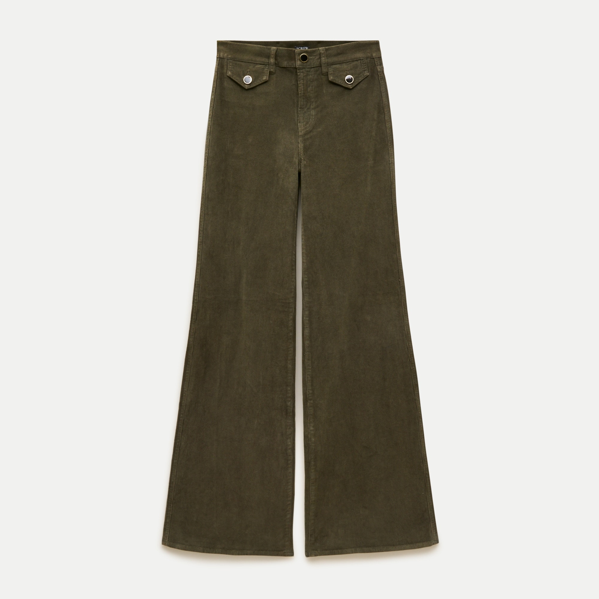 Wide-leg trouser in stretch corduroy | J. Crew US