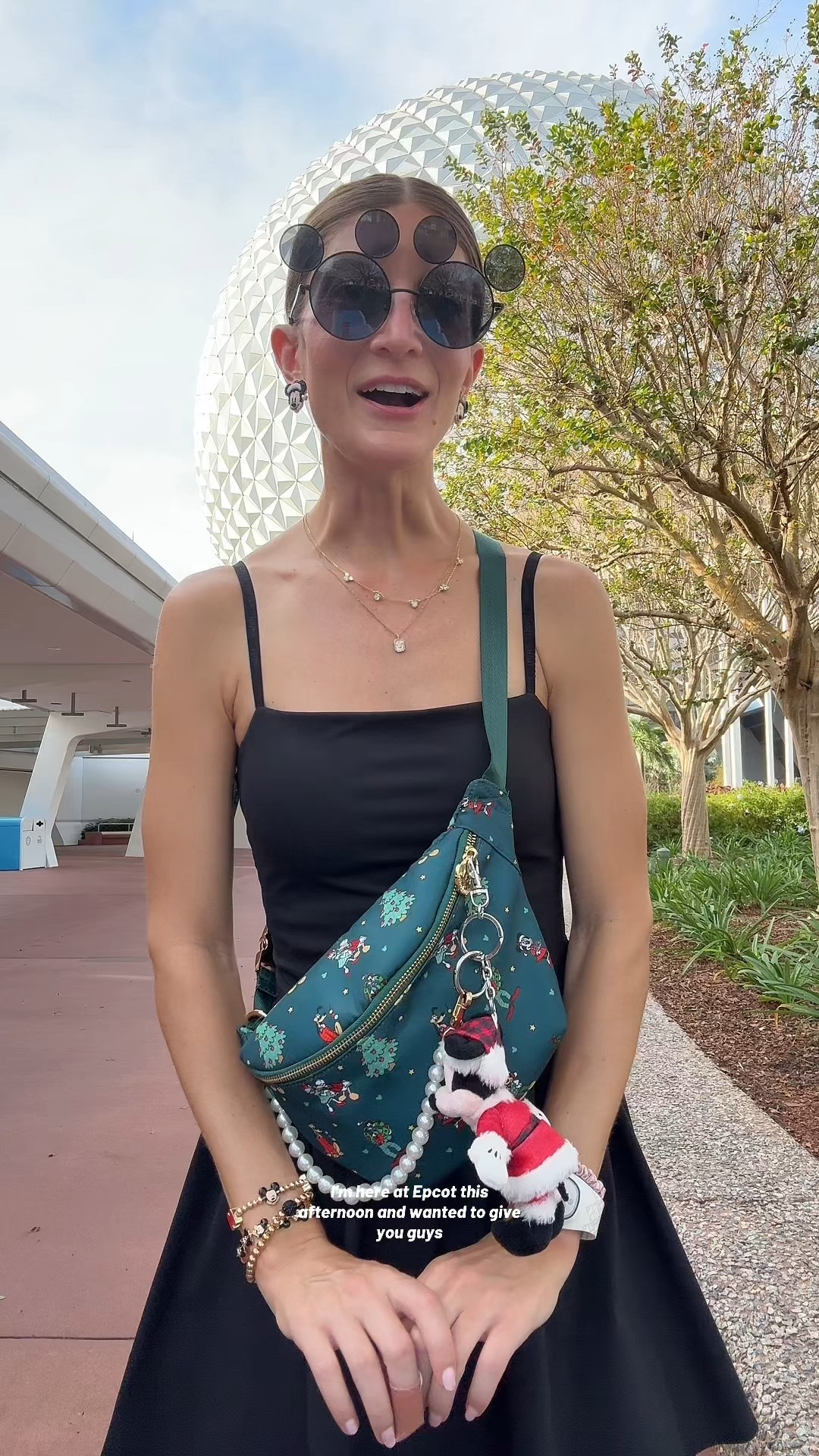 Festive ootd for Epcot🎄✨ 

Disney parks, Disney outfit, Disney world, Disney outfit inspo, outfit of the day, Christmas outfit, athletic dress, fanny pack, holiday outfit, Disney Christmas, Disney ootd, baublebar

#LTKHoliday #LTKActive #LTKSeasonal