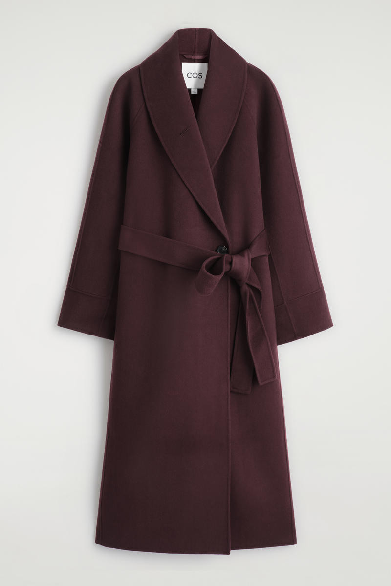 Belted Double-Faced Wool Coat | COS (US)
