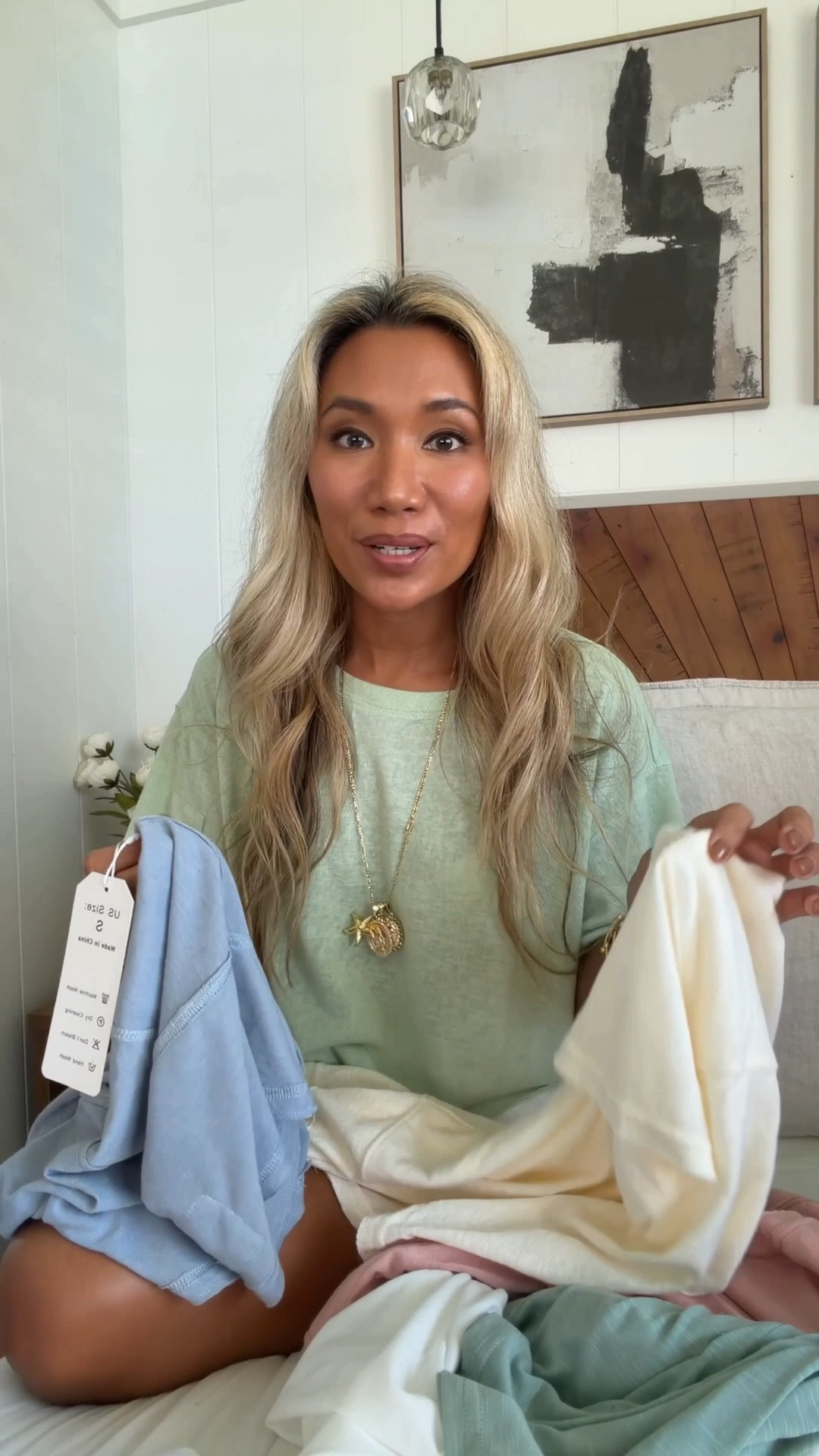 I CANT BELIEVE THESE TEES ARE AMAZON. The material and texture are SO  comparable to my $88 Leset tees. Wearing an xs. IM HOOKED. Not an ad.

#LTKTravel #LTKSeasonal #LTKmomlife