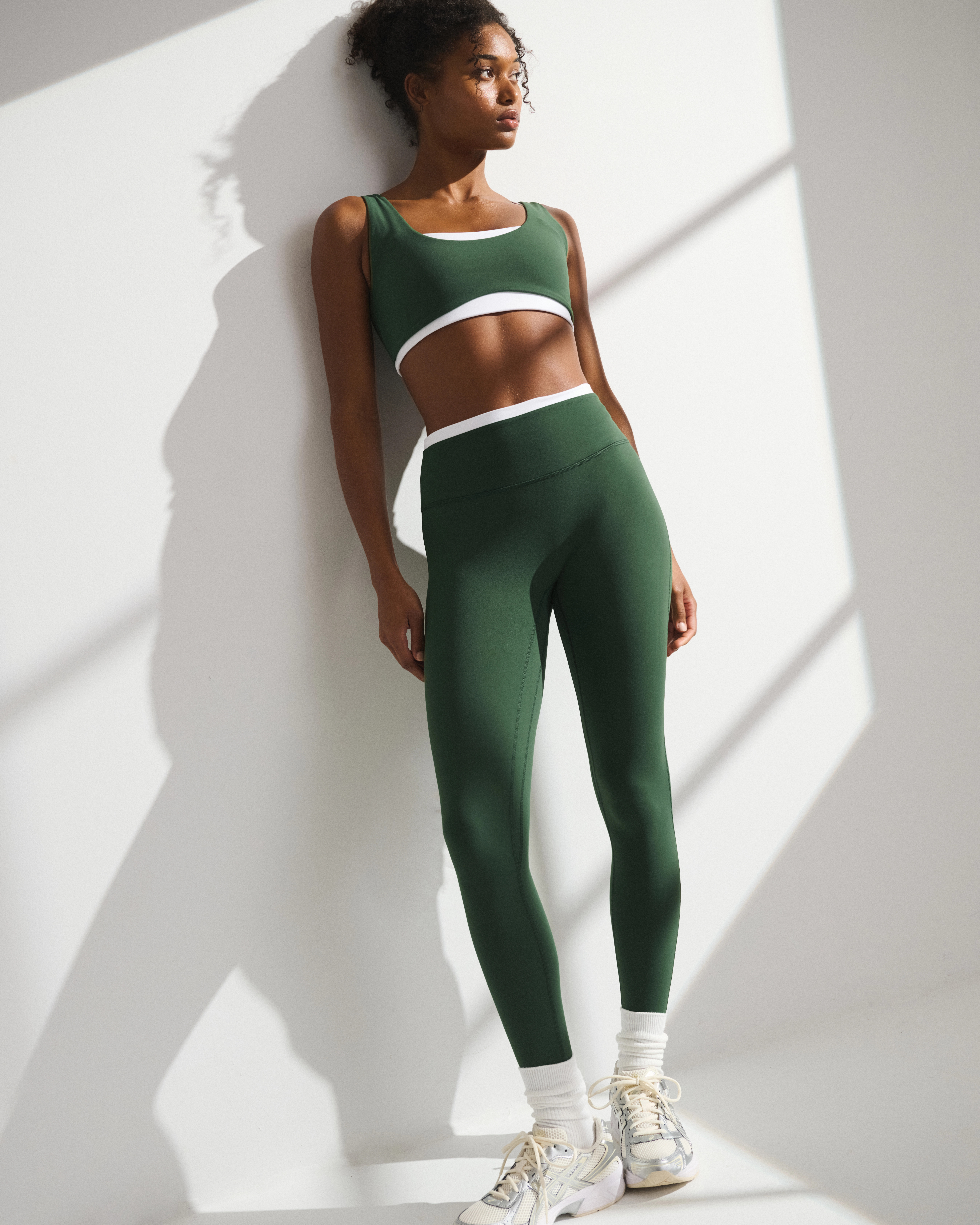 YPB studioFLEX Curve Love 7/8-Length Legging | Abercrombie & Fitch (US)