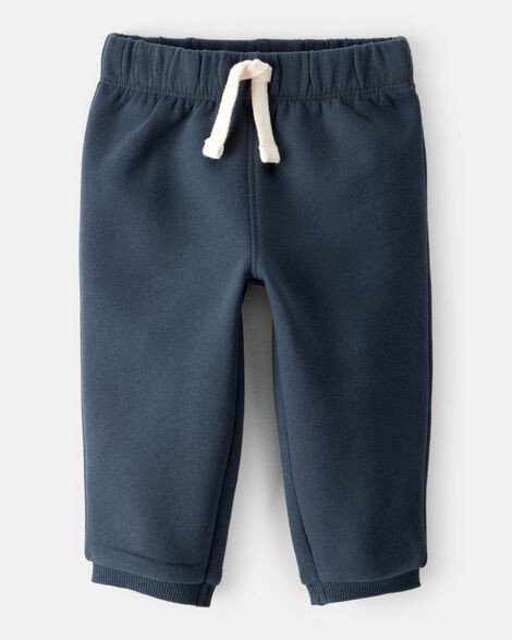 Baby Boy DayDream Fleece Pull-On Pants - Blue | Carter's Inc