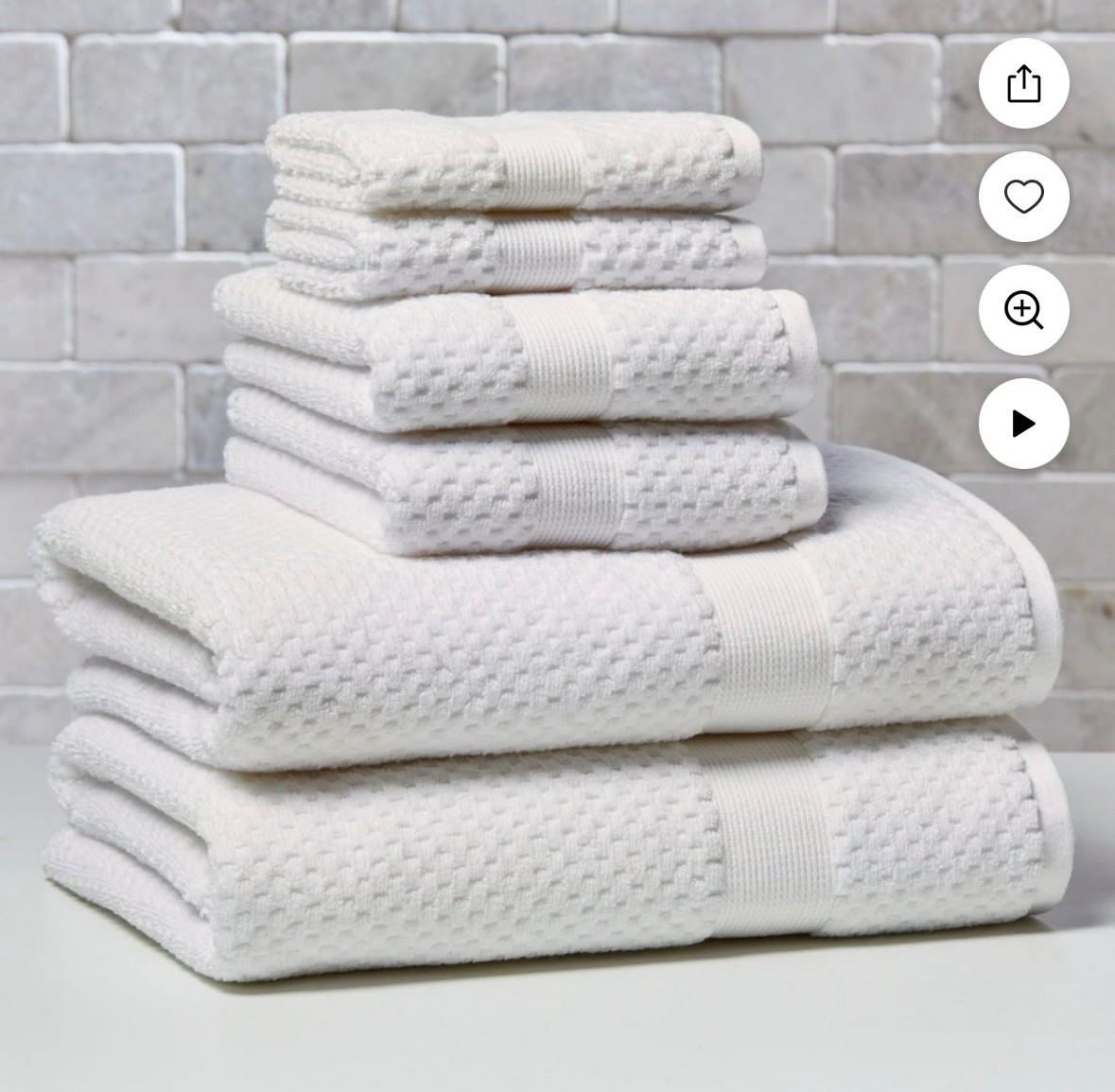 Running to replace every towel I own with these 🤍
The softest, most plush towels that actually feel like a spa but are still affordable (and they get better with every wash)

Linked in my LTK — trust me, your bathroom upgrade starts here

#ltkhome #bathroomrefresh #homefinds #cozyhome #everydayluxury #affordableluxury #walmartfinds #bhghome #homedecorfinds #bathroominspo #cleanhomeaesthetic #momlifehacks #homeupgrades #neutralhome #softliving

#LTKHome #LTKmomlife #LTKMothersDay