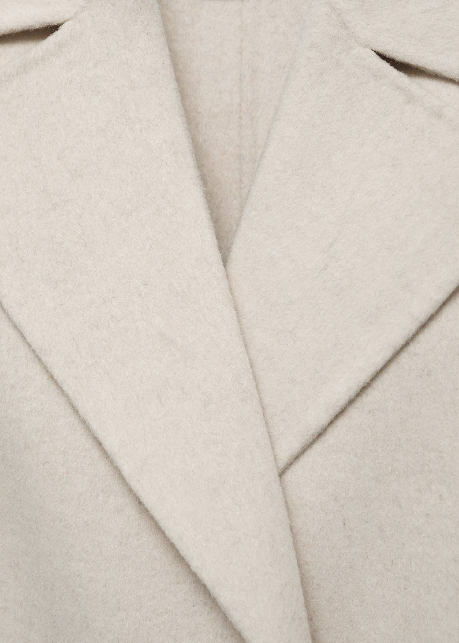 Belt handmade coat - Women | MANGO United Kingdom | MANGO (UK)