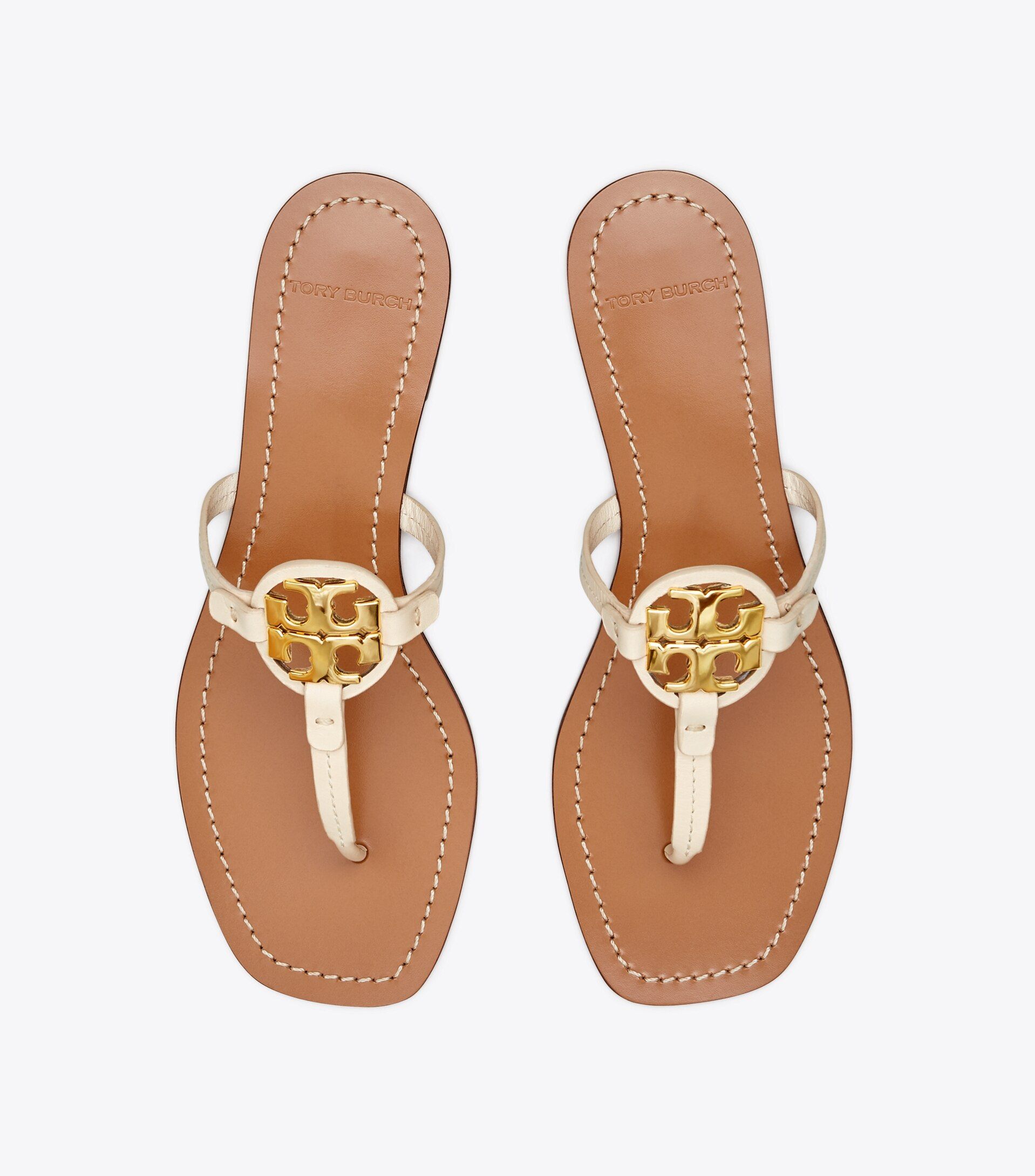 Mini Miller Leather Thong Sandal | Tory Burch (US)