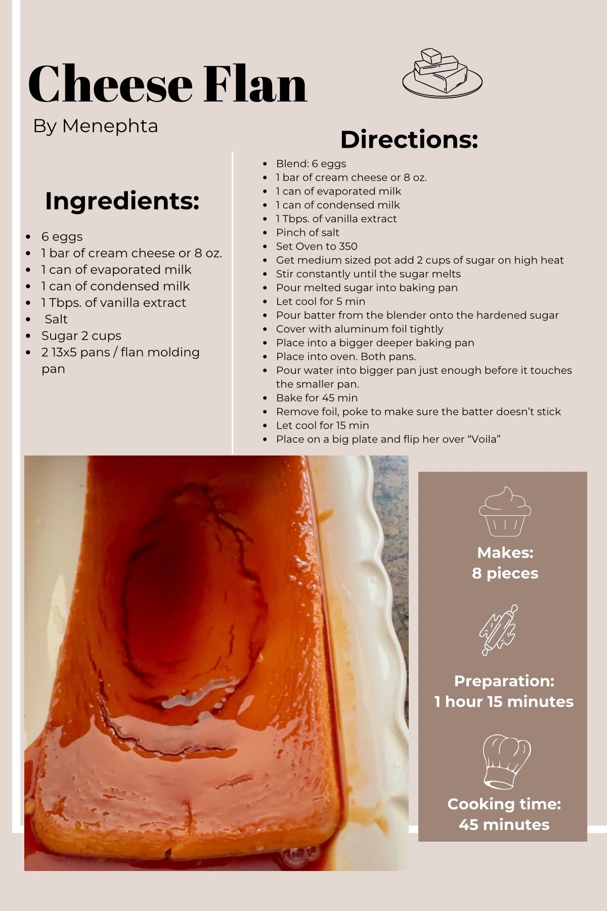 Flan Recipe #food #flan #dessertt