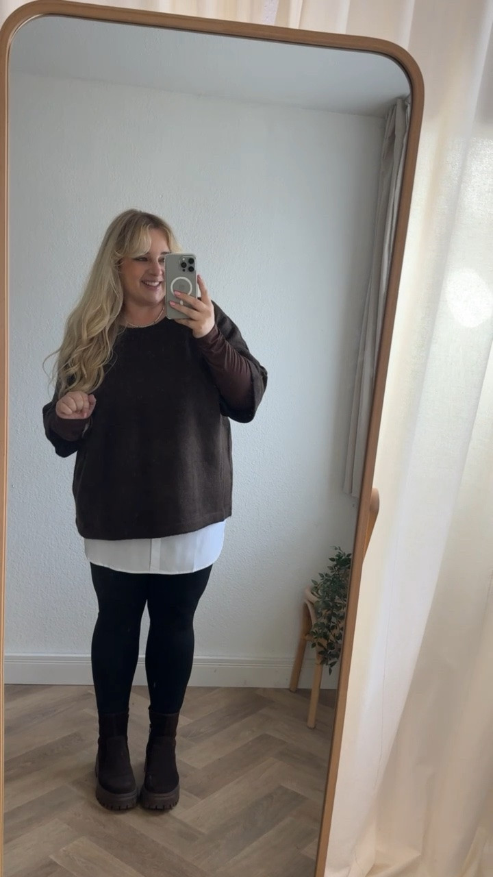 Trendfarbe braun 🤎

#amazon #amazonfashion #plussizefashion #curvy #herbst

#LTKdeutschland #LTKplussize #LTKautumn