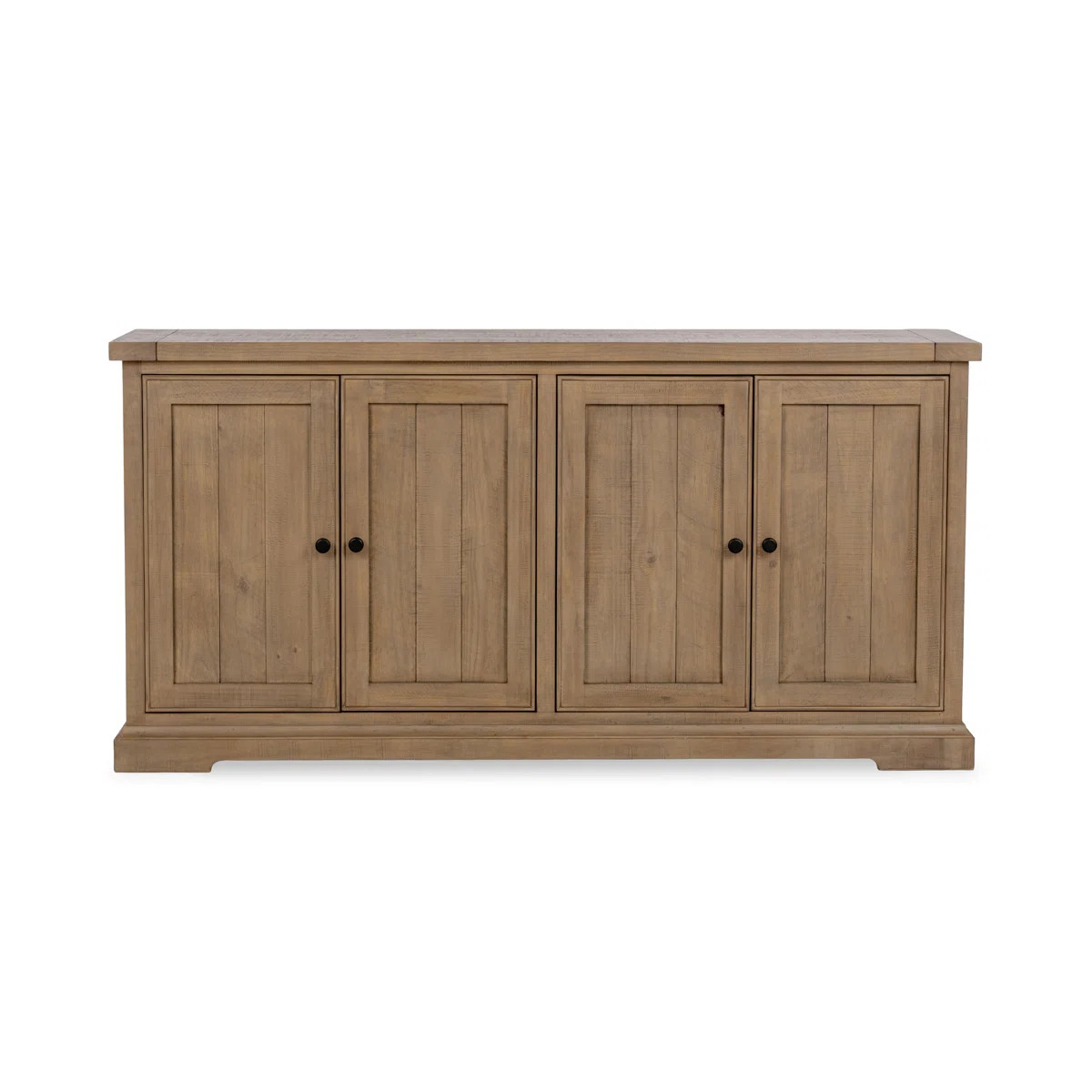 Vienna 4-door Reclaimed Pine Wood Buffet Sideboard | Birch Lane