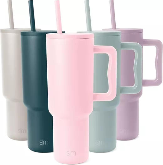 Glass Cups 16oz,Glass Cups with Lids and Straws 4pcs-DWTS Coffee