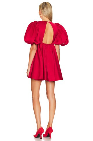 SAU LEE Layla Dress in Red from Revolve.com | Revolve Clothing (Global)