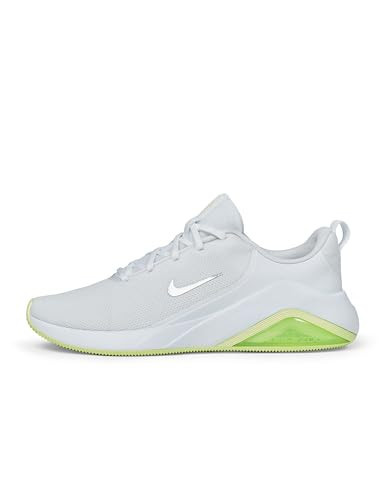 Nike Women's Bella 7 Training/Workout Shoes, White/Metallic Silver-Barely Volt, 9.5 | Amazon (US)