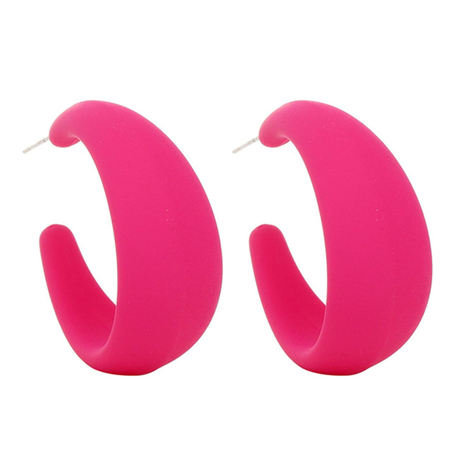 Fasijew Drop Earrings Bright Color Earrings 1Pc Drop Earring Vibrant Color Non-Irritation Lightwe... | Walmart (US)