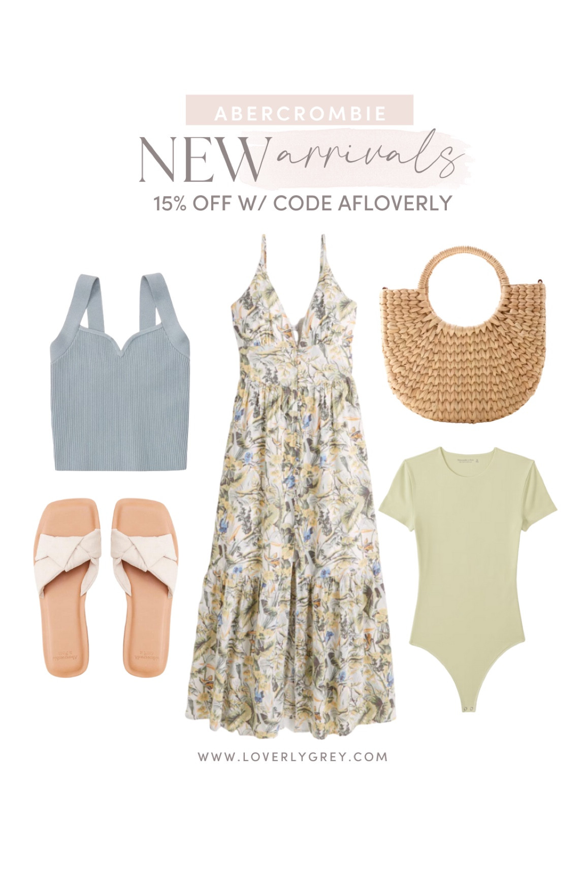 Abercrombie new arrivals are currently 15% off with code: AFLOVERLY 🙌 

#LTKFind #LTKstyletip #LTKsalealert