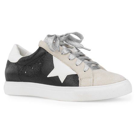 RF ROOM OF FASHION Women's Casual Low Top Trendy Fashion Sneakers Flats #19053 | Walmart (US)