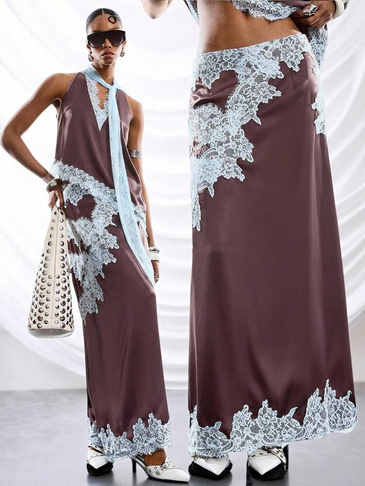 LYSMO 2026 New Arrive Minimalism Spring/Summer Women's Casual Everyday Contrast Lace Low Waist Vi... | SHEIN