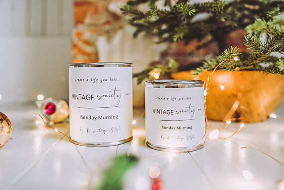 Vintage Society Candles | Etsy (CAD)