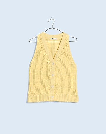 Cutaway Sweater Vest | Madewell