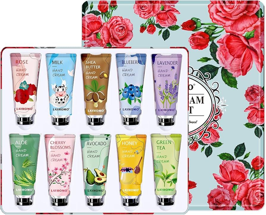 10 PACK Hand Cream Gift Sets for Mom,Plant Fragrance Hand Cream for Mothers Day Gifts,Hand Lotion... | Amazon (US)