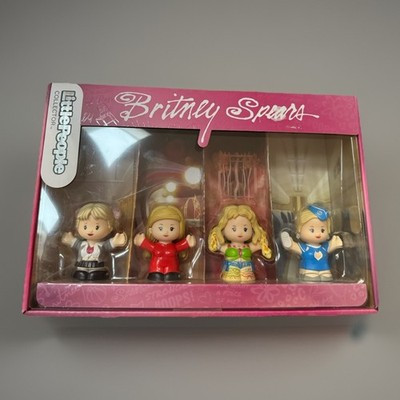 Little People Collector Britney Spears Figure Set 4-Pack Fisher-Price BNIB | eBay US