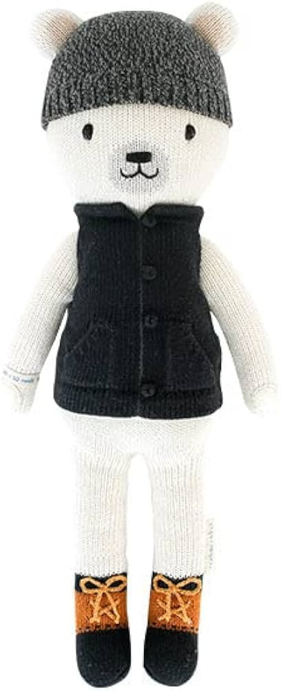 Hudson The Polar Bear Little 13" Hand-Knit Doll – 1 Doll = 10 Meals, Fair Trade, Heirloom Quali... | Amazon (CA)