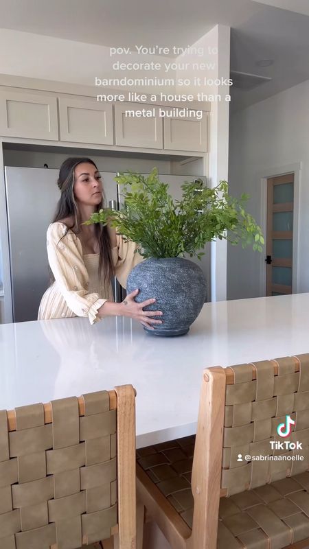 Crate and barrel vase and Amazon faux greenery 

#LTKunder100 #LTKhome