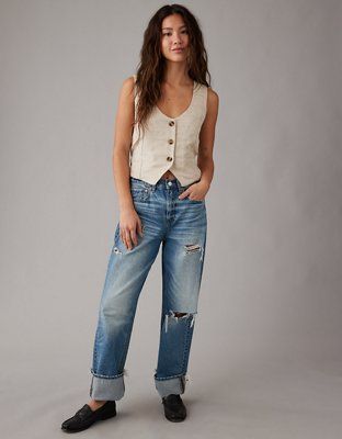 AE Twill Vest | American Eagle Outfitters (US & CA)