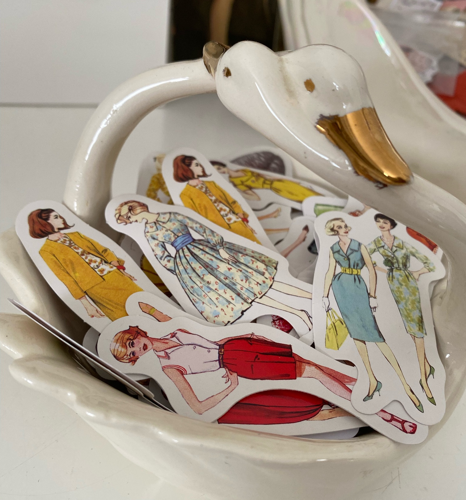 Vintage fashion stickers 

#LTKHome #LTKStyleTip #LTKFindsUnder50