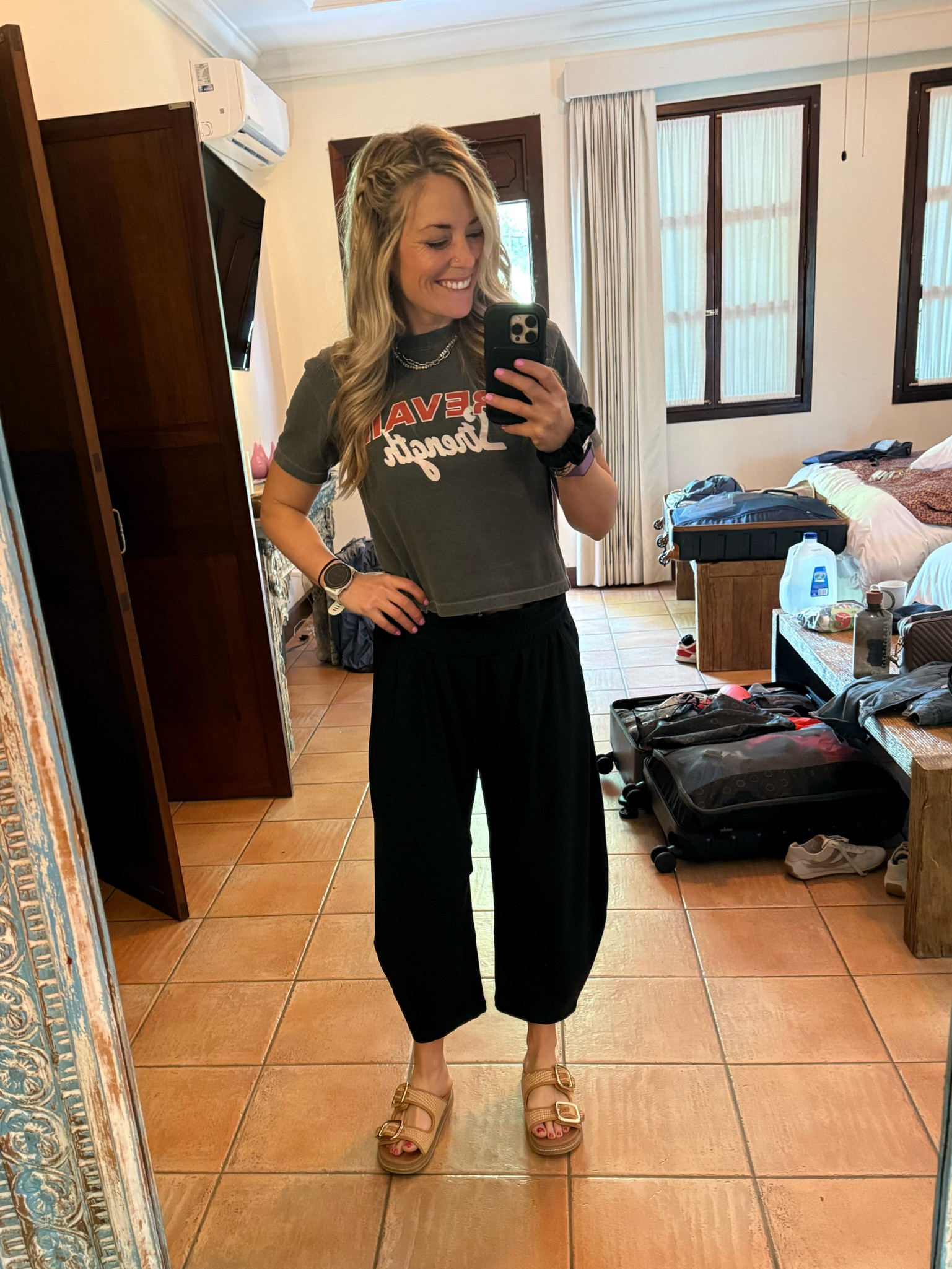 Barrel athletic pants-yes please! 

#LTKFitness #LTKActive #LTKBump