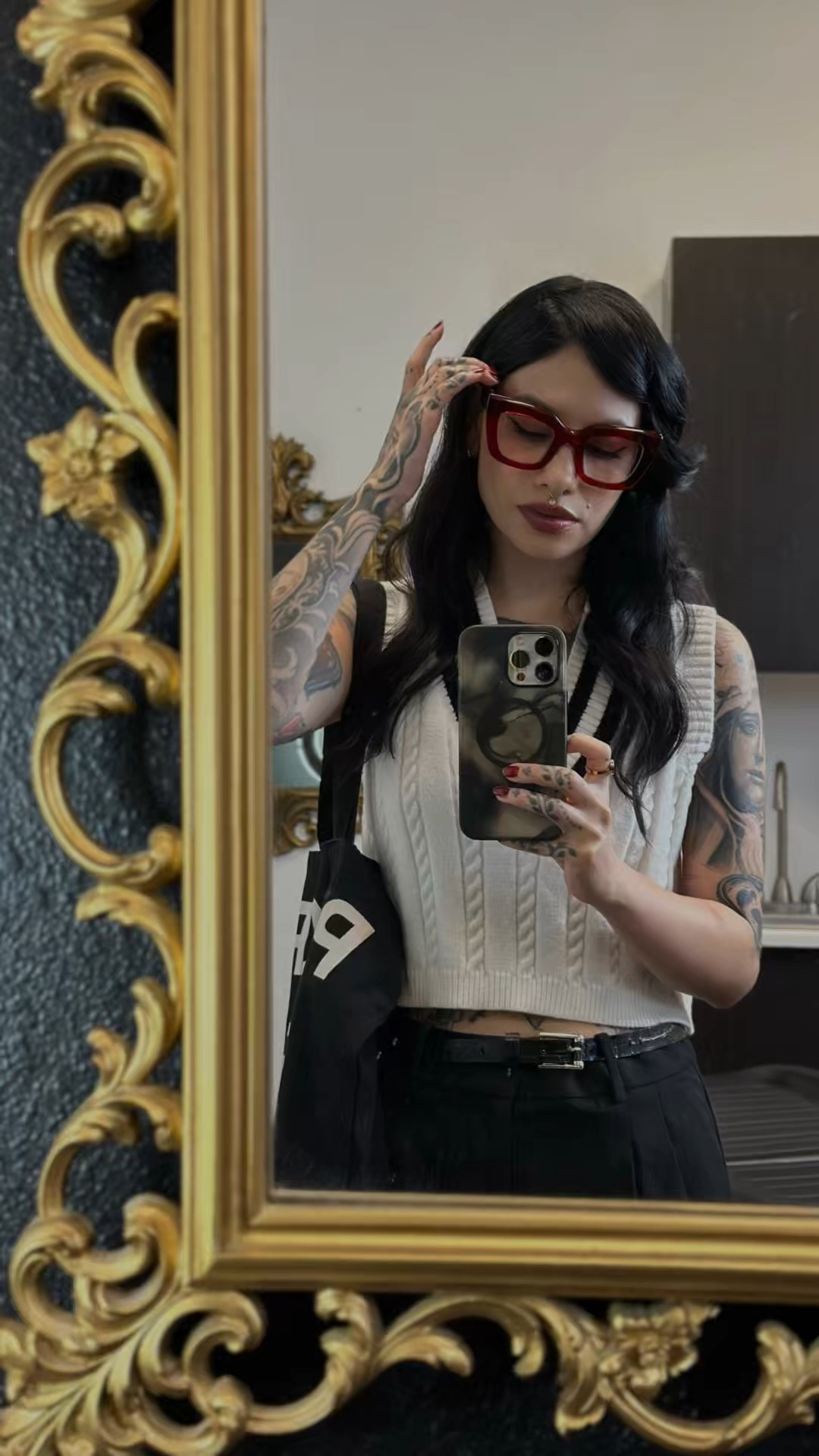 These Madewell pants are such a staple! Size down in them as they run very large! The top is true to size from revolve and the shoes are also true to size! 

#LTKFindsUnder50 #LTKFindsUnder100 #LTKSaleAlert