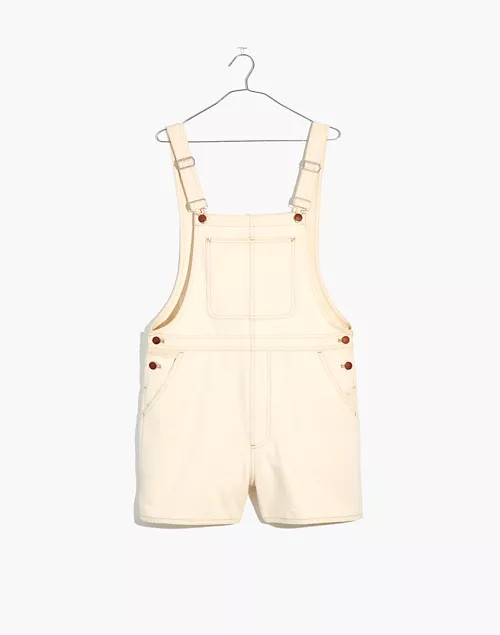 Denim Corsica Short Overalls in Vintage Canvas Wash | Madewell
