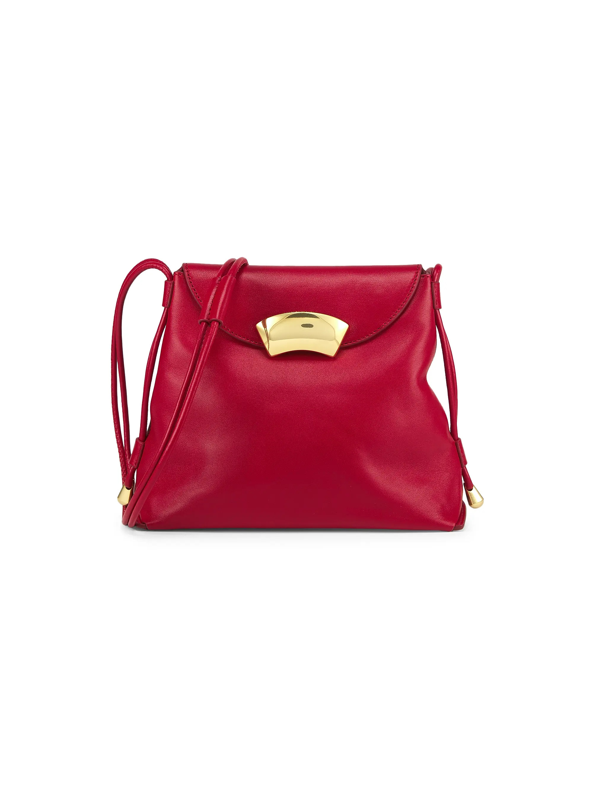 Petite ID Leather Shoulder Bag | Saks Fifth Avenue