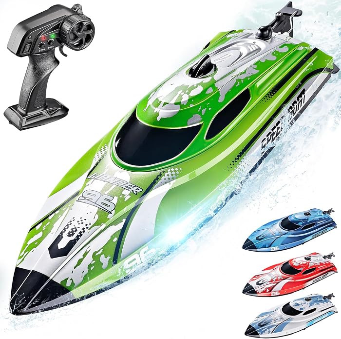 BEZGAR RC Boat, 12 inch Remote Control Boat for Kids and Adults, 25 KPH Fast RC Speed Boats with ... | Amazon (US)