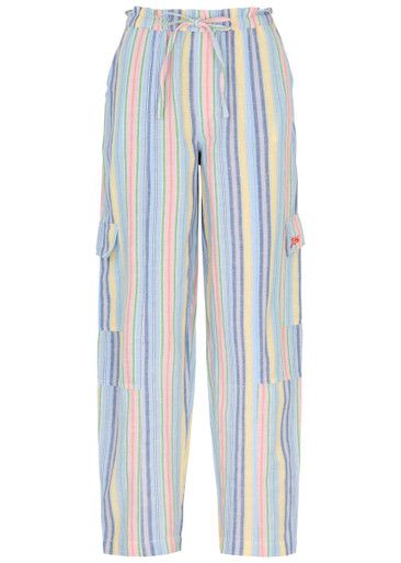 Sicily striped cotton-blend cargo trousers | Harvey Nichols 