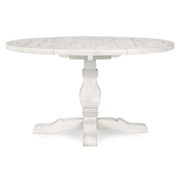 Kinston Pine Solid Wood Pedestal Dining Table | Wayfair North America